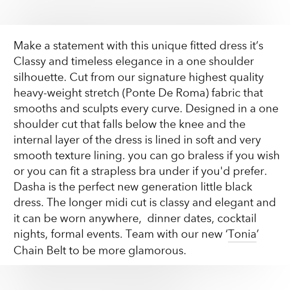 NWT Alieva Dasha Modern midi dress in black size xl - Picture 10 of 16